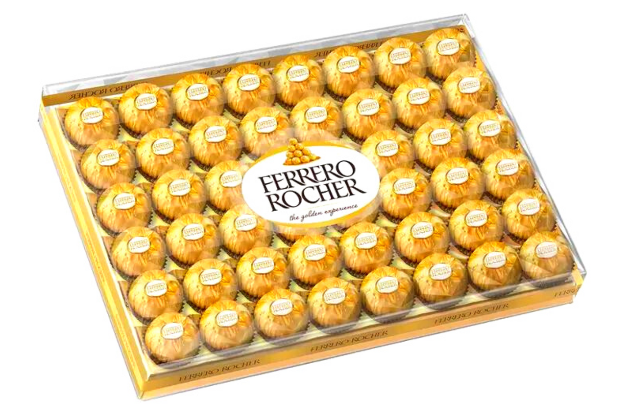 Ferrero Rocher 48 Piece Chocolate Gift Box 600g (Damaged Packaging